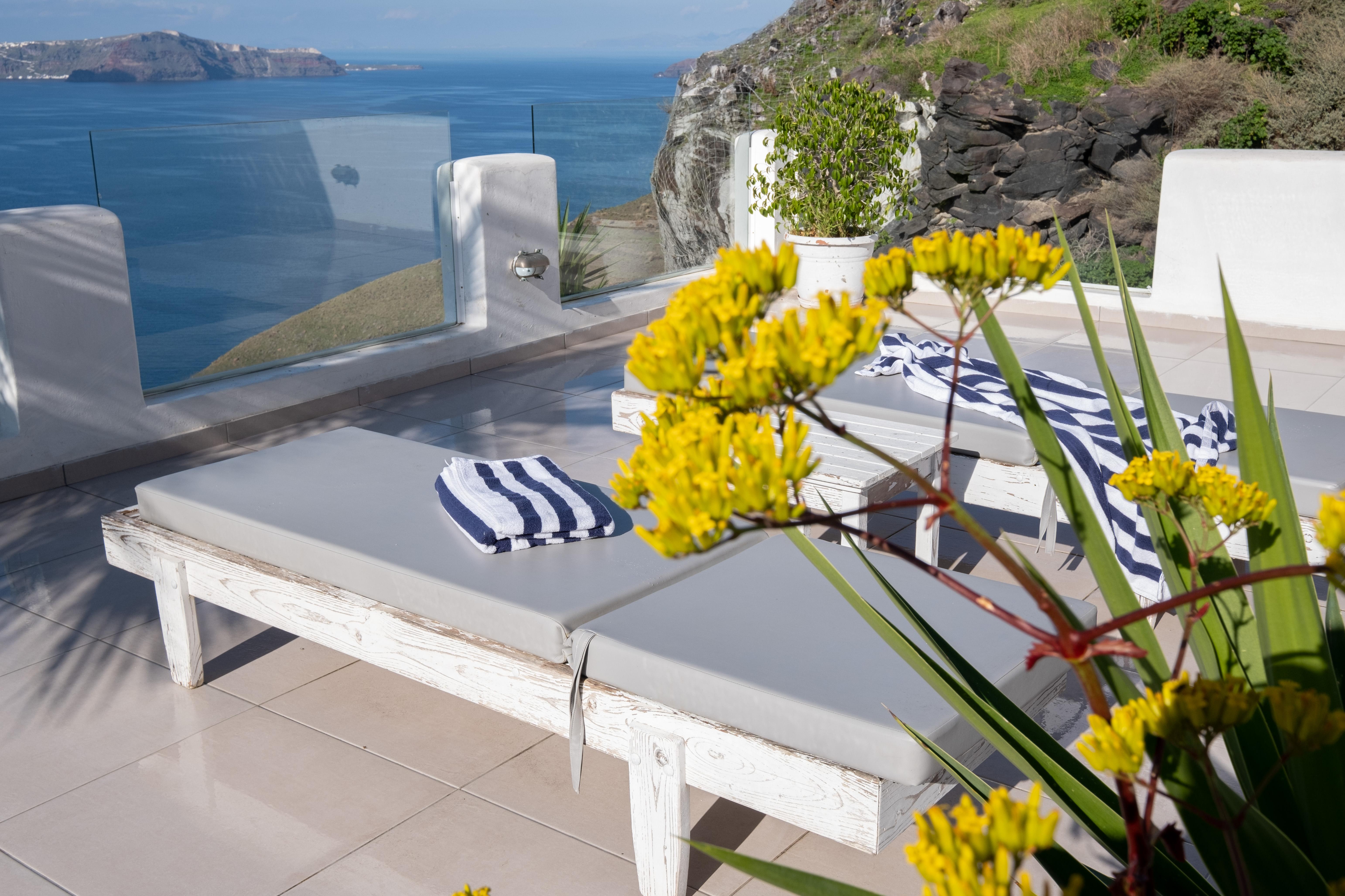 Loucas On The Cliff Hotell Fira  Eksteriør bilde