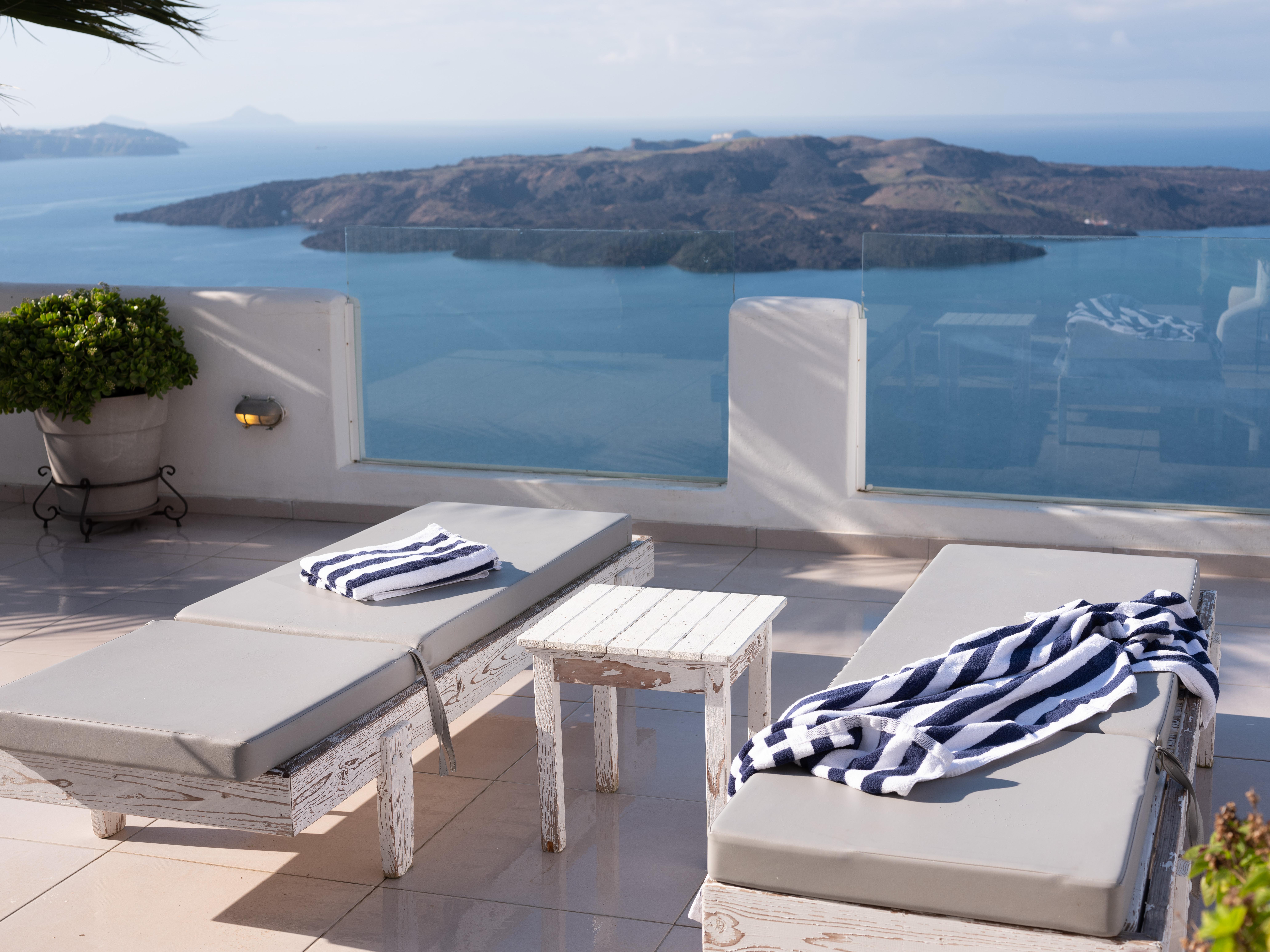 Loucas On The Cliff Hotell Fira  Eksteriør bilde