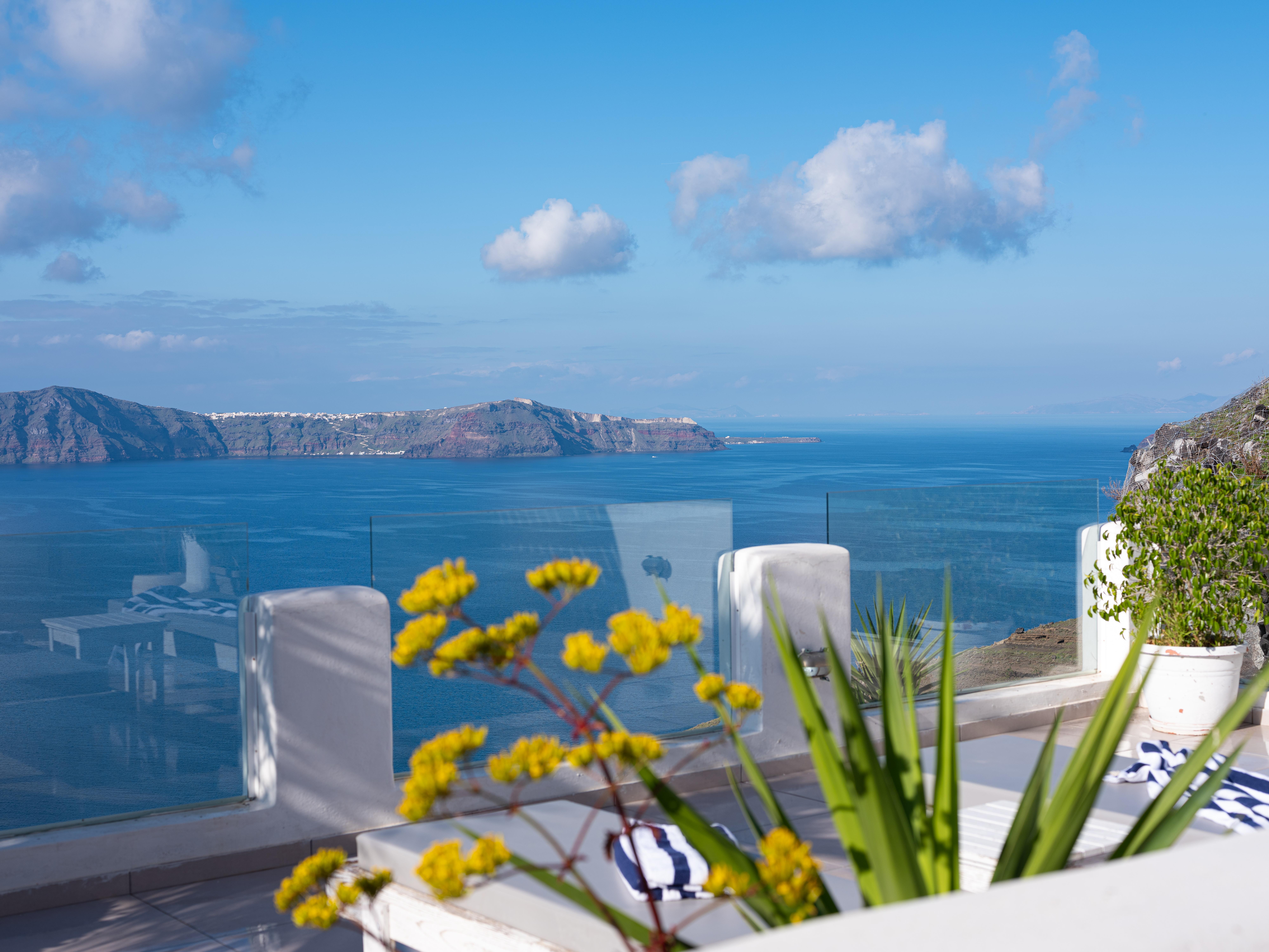 Loucas On The Cliff Hotell Fira  Eksteriør bilde