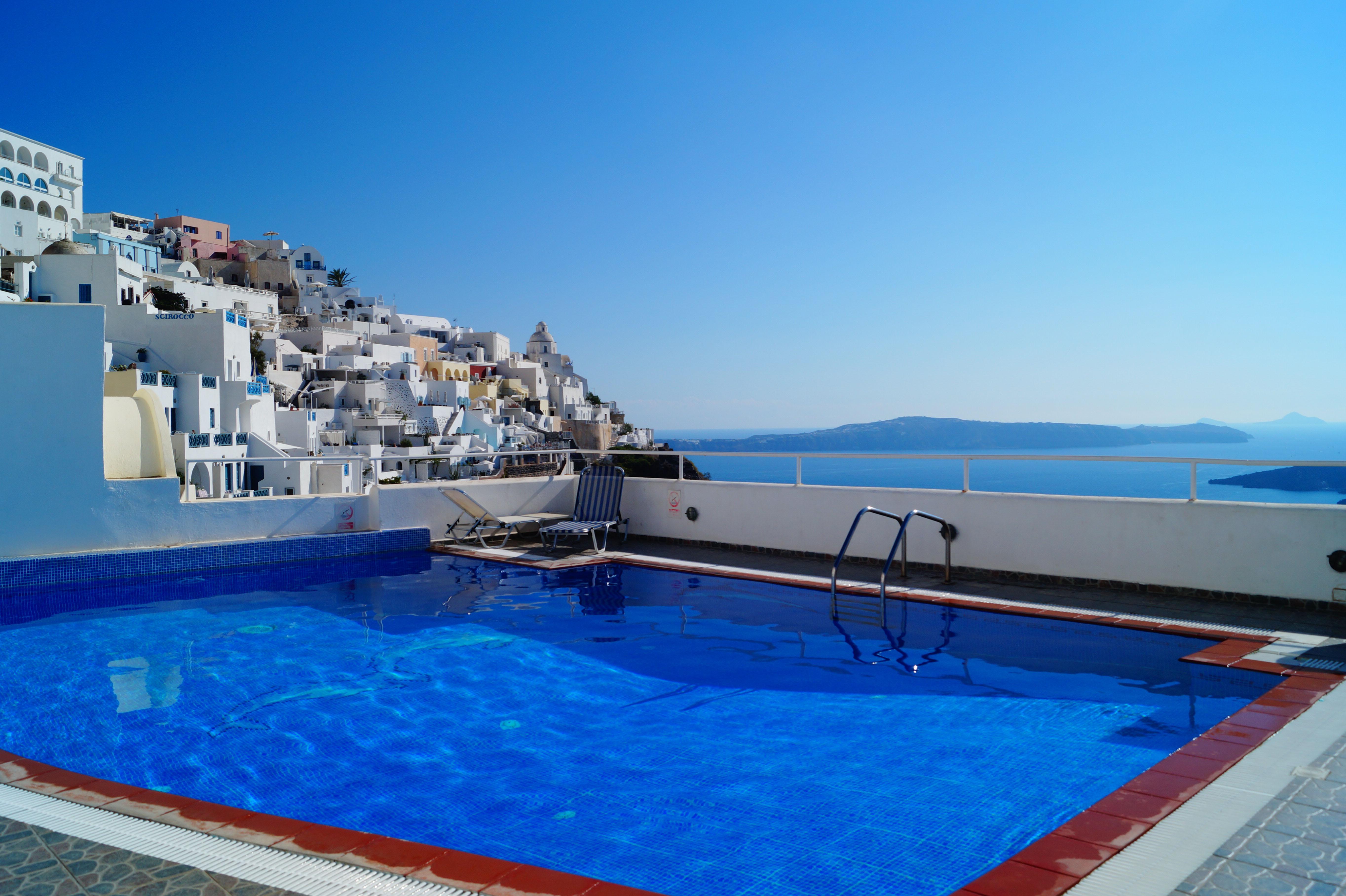 Loucas On The Cliff Hotell Fira  Eksteriør bilde