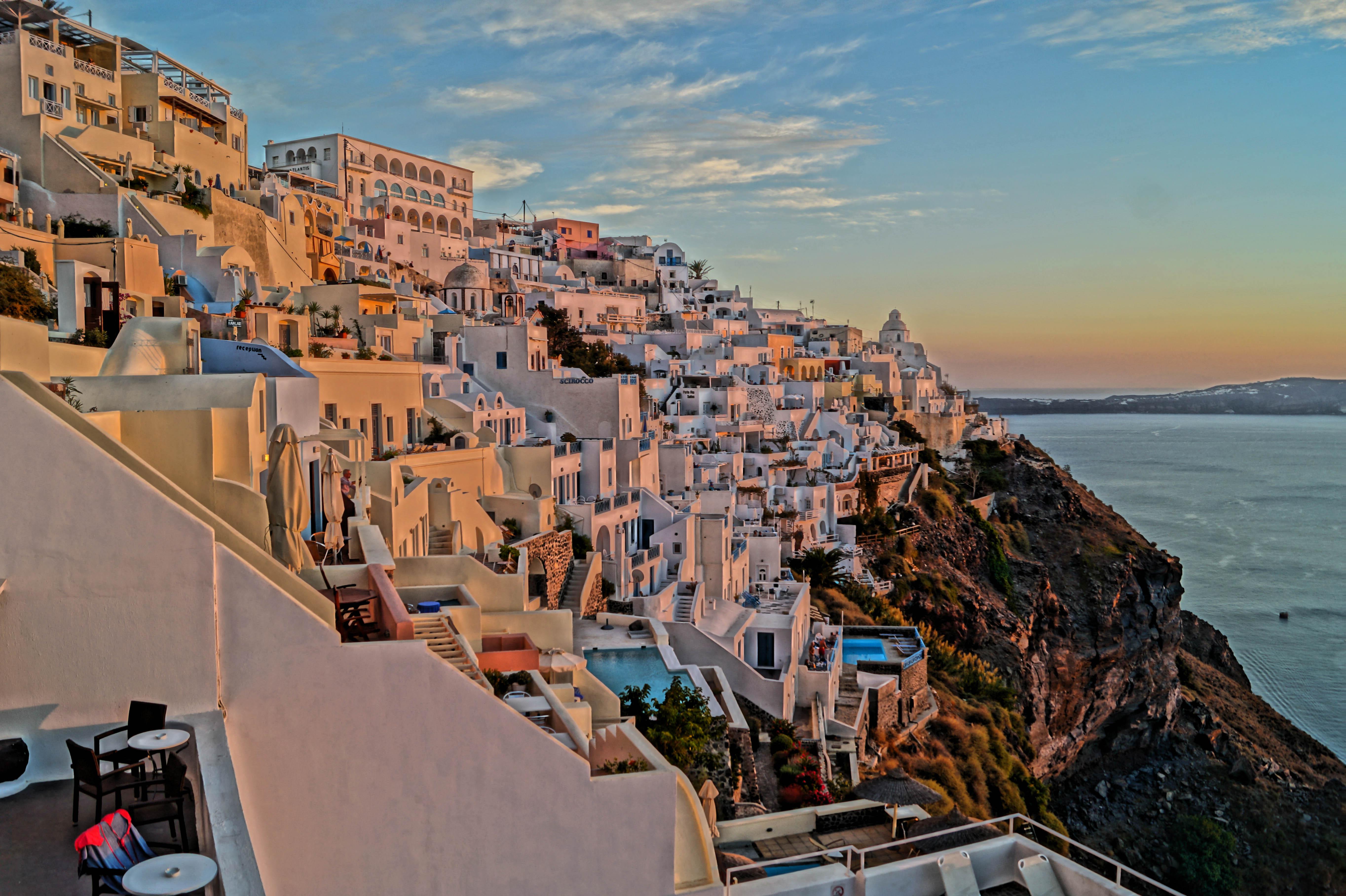 Loucas On The Cliff Hotell Fira  Eksteriør bilde
