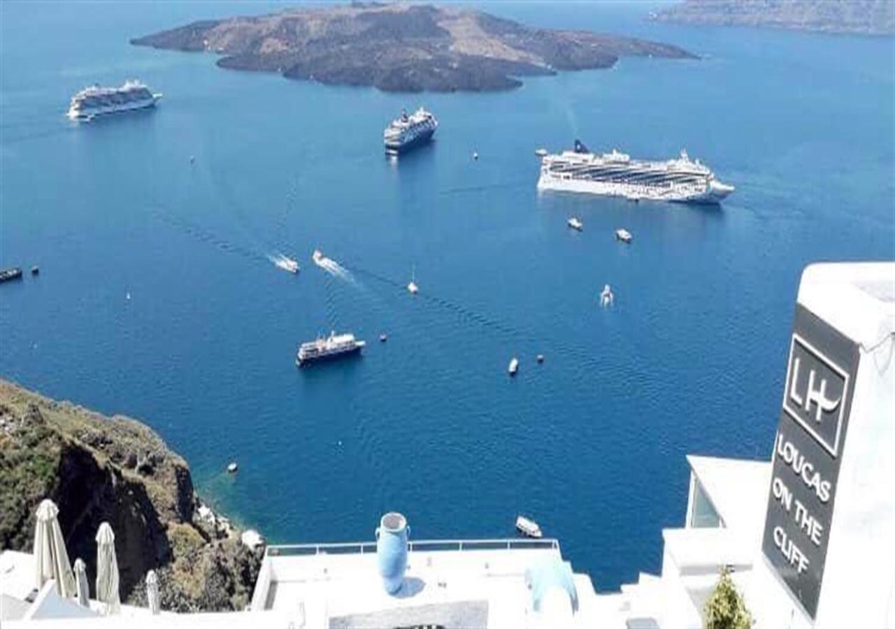 Loucas On The Cliff Hotell Fira  Eksteriør bilde